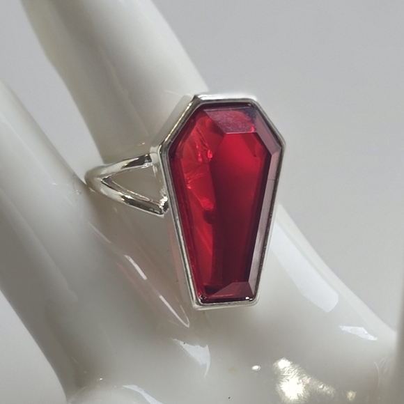 ⚰️ Red Coffin Ring - Picture 3 of 11
